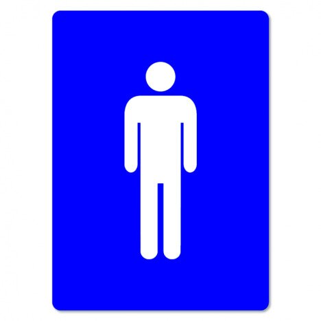 Male Toilet Sign