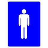 Male Toilet Sign